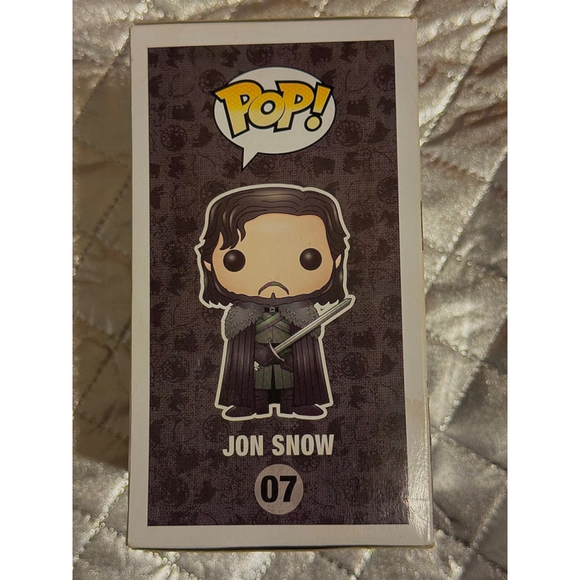 POP! Game of Thrones #7 Character Jon Snow Reselling for approx $50 - Picture 2 of 2